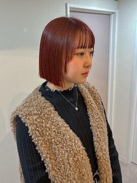 キオン(kyon) 切りっぱなしボブ