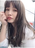 似合わせカット×フェミニンロング×メルティカラー