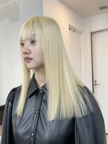 ミーム 原宿 表参道(meme)&nbsp;◎ブロンドヘアダブルカラーハイトーンカラーケアブリーチ#原宿