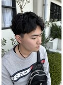 爽やか×モテ　ハーフアップバング
