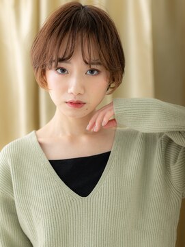 カバーヘア 上尾西口店(COVER HAIR) 似合わせカットイヤリングカラーマッシュショートY上尾10代20代