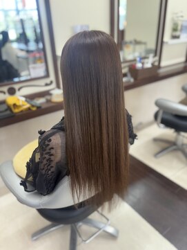 ウィーブ 成田店(Weve) ホワイトグレージュ/デジタルパーマ/チェリーブラウン/成田