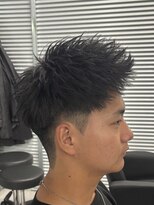 ガオプロデュースバイレボ(gao produced by revo)&nbsp;スパイキーショート短髪アップバング刈り上げツーブロック清潔感