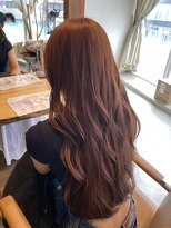 リード バイ ラグーン(LEAD by LAGOON)&nbsp;ブリーチなしダブルカラー/オレンジブラウン★