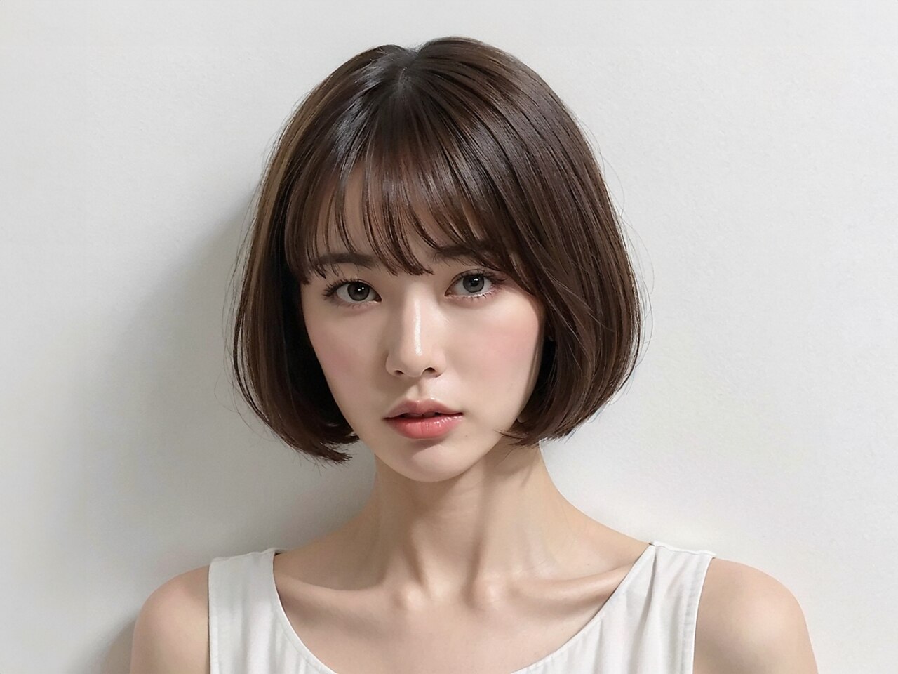 似合わせカット＆ツヤ髪トリートメント　\7700→\5300