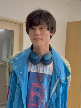 ロマリア 渋谷 渋谷宮益坂(Lomalia) 乾かすだけでキマる髪/メンズ重めショートマッシュ