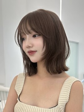 コア 表参道(COA) ボブ／レイヤーカット／グレージュカラー／表参道