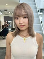 ラック 表参道(LUCK)&nbsp;グレージュ/ケアブリーチ/ブリーチ/表参道/原宿