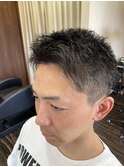メンズショートフェードスタイル