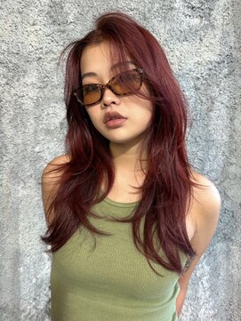 ブロック ジャポン(bloc japon) red color / layer cut