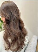 春の初カラー◎艶髪ショコラブラウンで大人美人ヘア