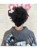 ラフ動きショートアップ【東川口　ヘアセット】