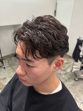 メゾンフォーメン 心斎橋店(Maison for men) アクティブバック/フェザーショート/メンズパーマ