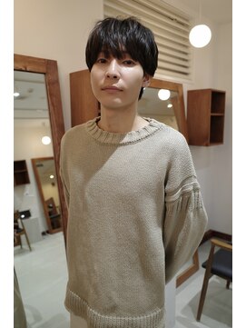 アンド グラフ(& Graph.) ナチュラルマッシュショート メンズカット