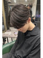 エフコード 難波(F-CODE) 毛流れセンターパート【曲がる縮毛矯正】