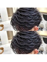 アイトーキョープラスシー 横浜(AI TOKYO+Sea)&nbsp;横浜/高島町/フェザーパーマ/毛流れパーマ/センターパート