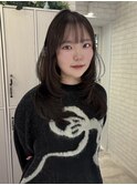 ミディアムレイヤーカット