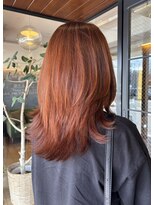 ヘア プロデュース キュオン(hair produce CUEON.)&nbsp;orange × layer