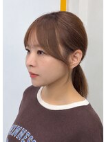ヘアーサロンアンク(hair salon anc)&nbsp;前髪・もみあげ後れ毛カット1