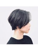 エッジショートボブ