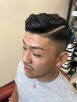 バーバー アカダマ&nbsp;七三分カット