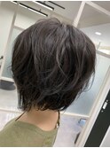  【FRAME天王寺駅前/全席個室サロン】ふんわり前下がりボブ♪