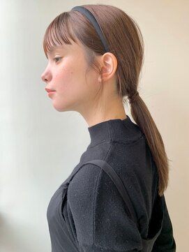 ベター(better) 透け感ベージュロング