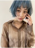インディゴブルー×ラフボブ