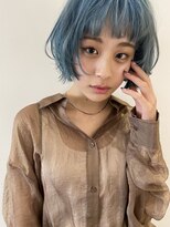 フォッコ(FOCCO)&nbsp;インディゴブルー×ラフボブ