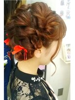 ヘアーメイク ティアラ(Hair make Tiara) ツインお団子ヘア☆+゜