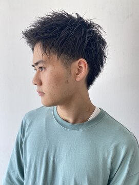 フォーク FOLK 【FOLK】スパイラル センター マッシュ ツーブロック ツイスト