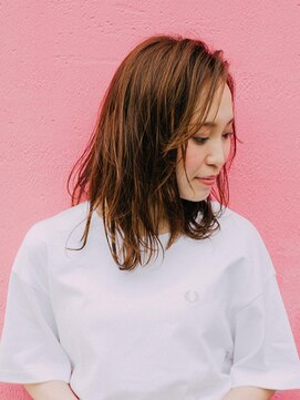 アラワラブルー(arrawarra blue) 外ハネセミウェット/20代/30代/40代/50代/倉敷/白楽町