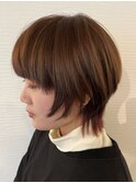 マッシュウルフ(髪質改善)