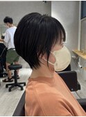 暗髪×大人くびれショート【カドワキ】
