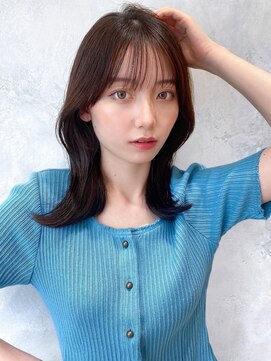 アフロート ルヴア(AFLOAT RUVUA) るなstyle 韓国風くびれヘア  お顔まわりレイヤー 20代30代40代