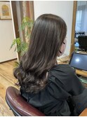 32mmコテ巻き風パーマ