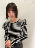 【竹之内蔵人】切りっぱなしボブ/小顔ライン/外ハネボブ<錦糸町>