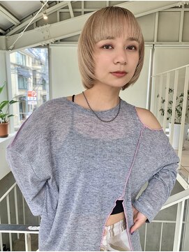 アクアオモテサンドウ(ACQUA omotesando) 小顔になれる♪ボブウルフカット!