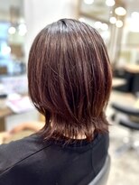 アンジュールヘアーワークス(1//jour hairworks)&nbsp;頭の形がキレイに見えるS字レイヤーボブ