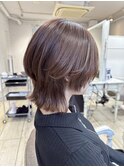 ○中性ウルフカットレイヤー　ウルフボブ　クラゲウルフ○