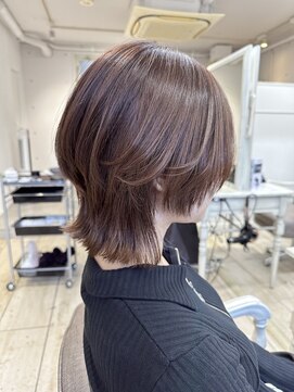 シーン(seen) ○中性ウルフカットレイヤー　ウルフボブ　クラゲウルフ○