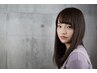 【学割U24☆】小顔カット＋透明感カラー※ブリーチ無し　￥7700