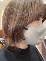 美容室ヒラトヤ 仙北店&nbsp;大人可愛い小顔くびれレイヤーカットボブ20代30代40代