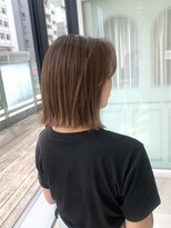 ザザ 高田馬場(ZA/ZA) 明るめブラウン外ハネBob