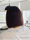切りっぱなしボブ　20代　30代　40代