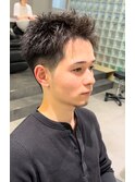 スキンフェード/アップバング