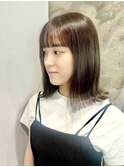 【ミディアム×ブラウン】