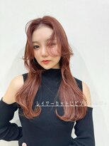 アミー 銀座(Ammy)&nbsp;レイヤーカット/ピンクベージュ/ダブルカラー/ブリーチなし