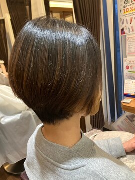 プランタン ラヴィ(printemps LaVie) 大人可愛いコンパクトショート*ダークブラウン30代40代