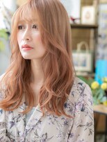 カバーヘア イヴ 戸頭店(COVER HAIR EVE) ★チェリーレッドピンクベージュフェミニンロング20代30代★1